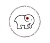 Loker Elephant Rose