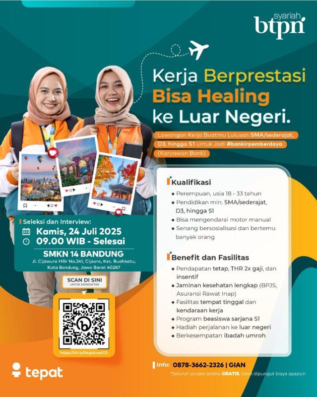 Lowongan Kerja Community Officer BTPN Syariah di Bank BTPN Syariah