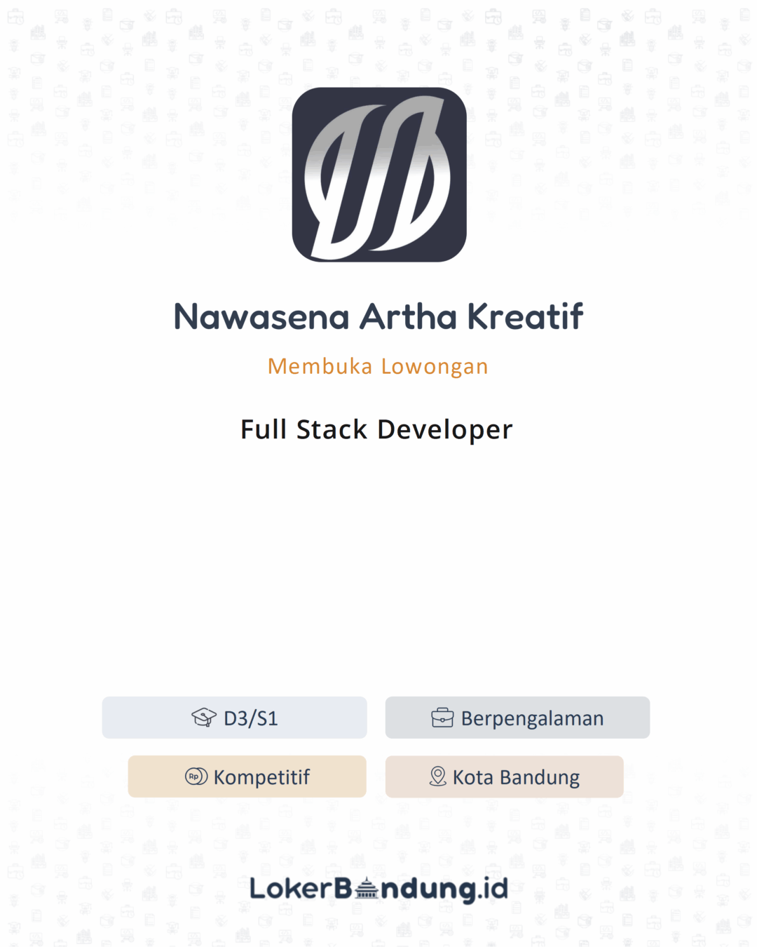 Lowongan Kerja Full Stack Developer di Nawasena Artha Kreatif ...