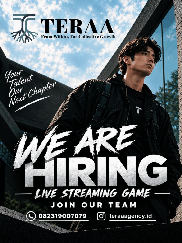Lowongan Kerja Live Streaming Game di Teraa Agency - LokerBandung.id